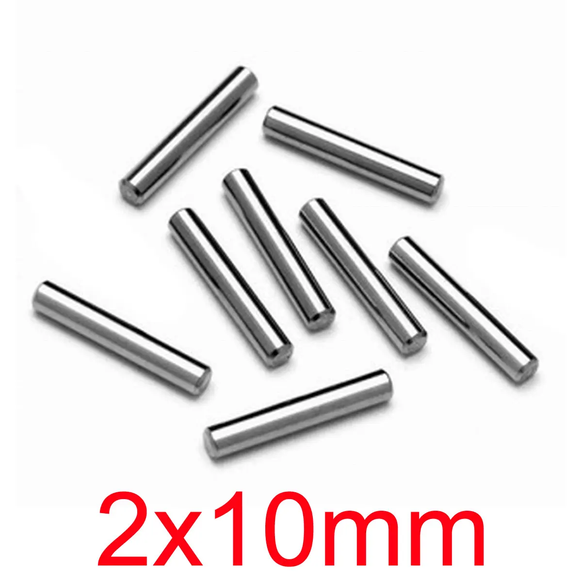 16 or 8pcs HSP 08027 Steel Axle cross Pin 2x10mm For 1:8 1/10 4WD RC Car Adapter Hex Wheel Drive Hub