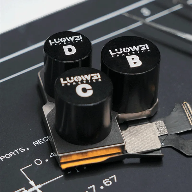 

LUOWEI LW-395 9/11/12/13mm Camera Blue Light Lens Protector for Mobile Phone Repair Filter Anti Scratch Camera Cover Tool