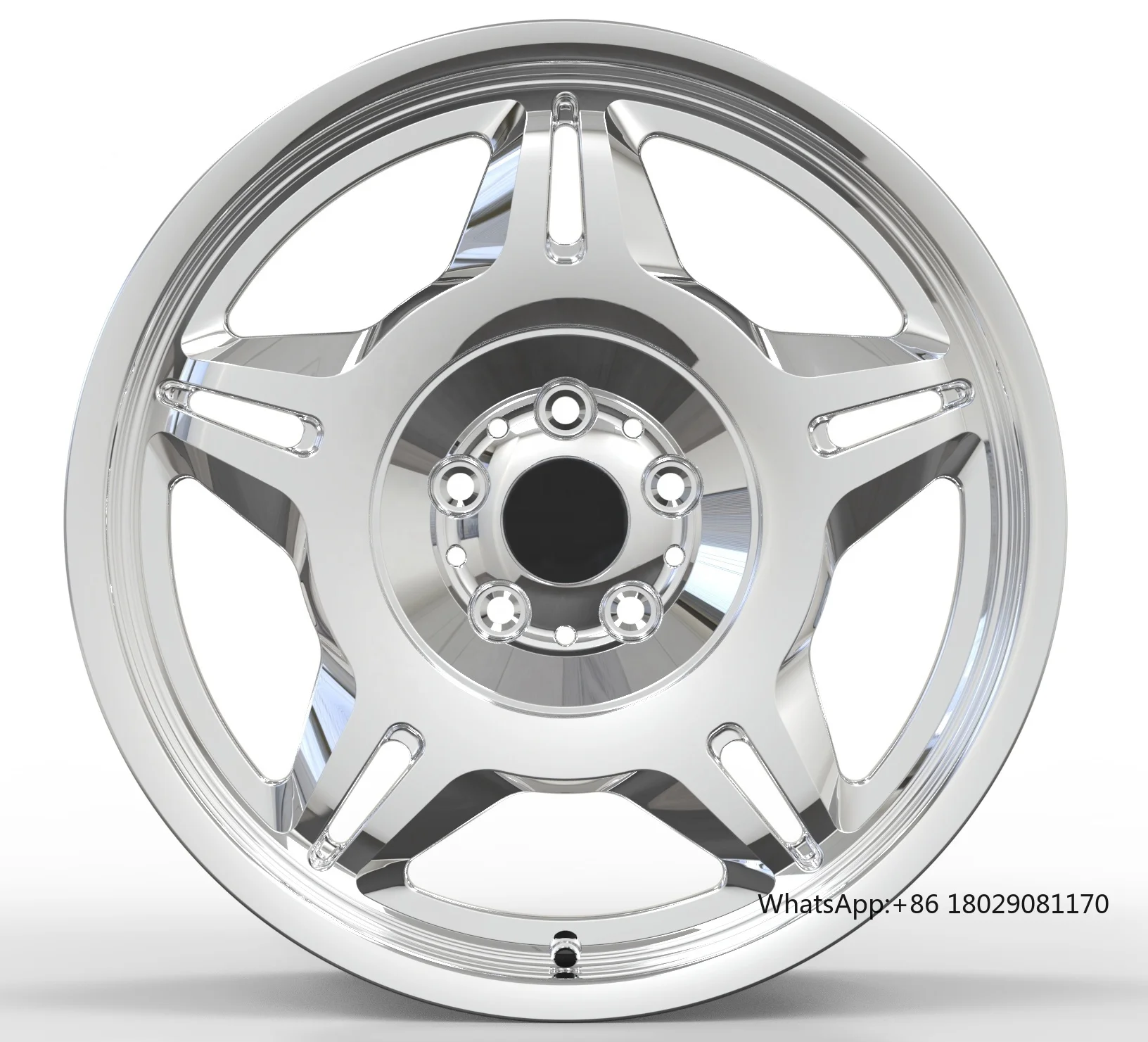 YQ Chrome Forged Rim 17 18 19 inch 5X120 Deep Lip T6061 Aluminum Alloy Forged Wheels For BMW 5 Series