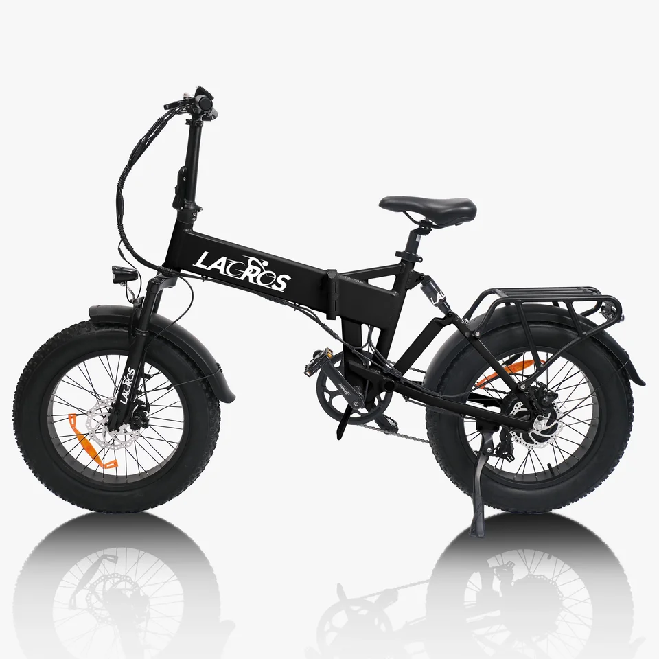 Lacros Pinecone adult E-bike，500W city ebike，48V12.8AH ebike，20 Fat Tire E-Mountain bike image 2