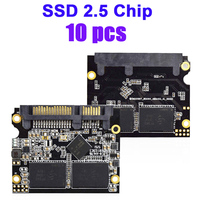 Factory Wholesale SSD Chip Solid State Drive SATA 3 2.5 Inch 10pcs 32GB 64GB 120GB 128GB 240GB 256GB Internal PCBA Chip 95%New