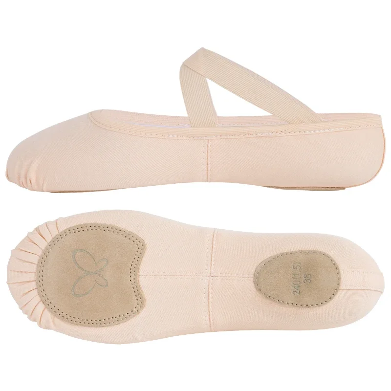 Ballet Stretch Dance Shoes for Women Girls Kids, Ballet Slippers, Ballet Flats Soft Sole Non-Slip Classical Practice Shoes