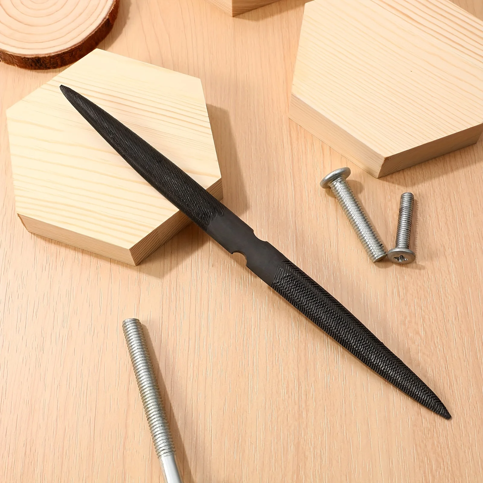 Double End Wax File Tool Premium Steel Anti-Rust Sturdy for Jewelry Making Smooth Grip for Wax Model Carving