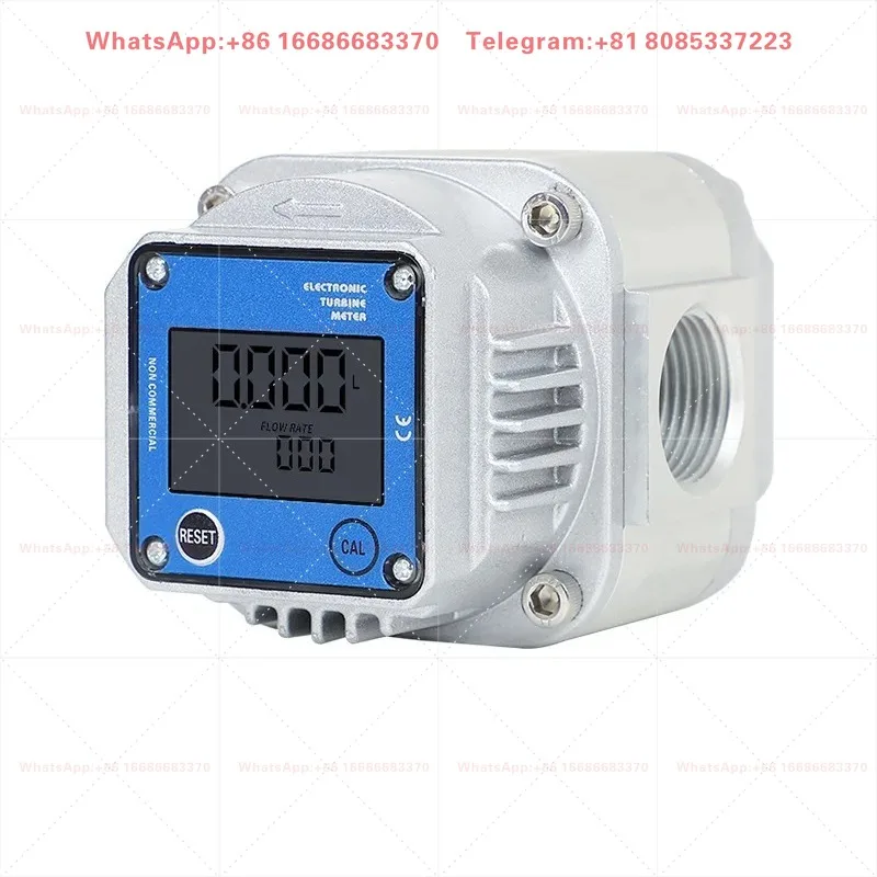 High precision gas flowmeter, compressed air gas waist wheel electronic digital display Roots flowmeter