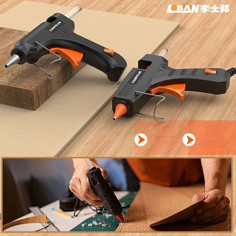 Hot Melt Glue Gun Tool AC Plug 220V 10W Low Voltage Safety High Viscosity 7mm Glue Stick Household Tool DIY Power tools