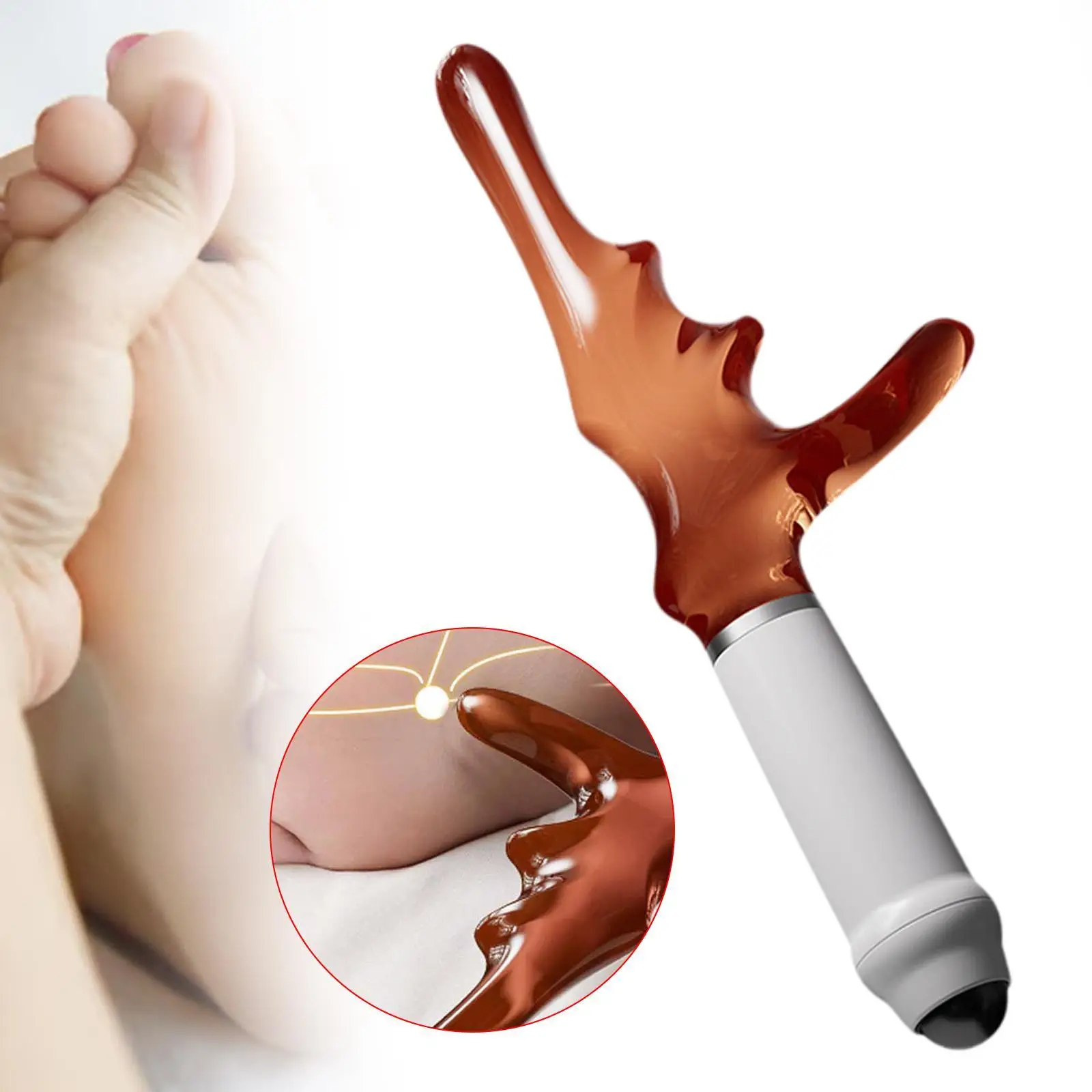 

Guasha Scraping Tool Resin Multifunction Handheld Portable Girl Gift Massage