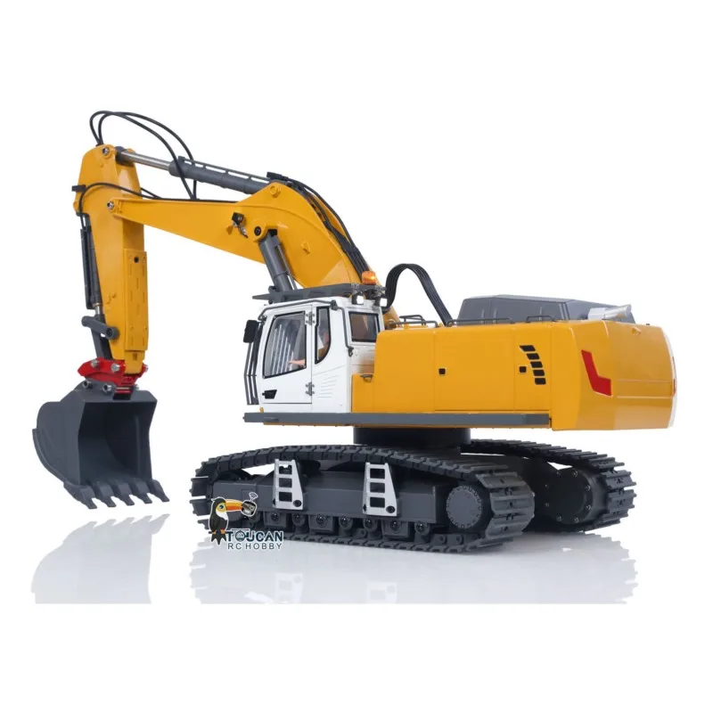 Stock UE Kabolite K5901 100S Escavatore RC 1/18 con Sollevamento Elettrico RTR, Escavatore Telecomandato, Giocattolo con Pinza Elettrica a Batteria, Modello Regalo