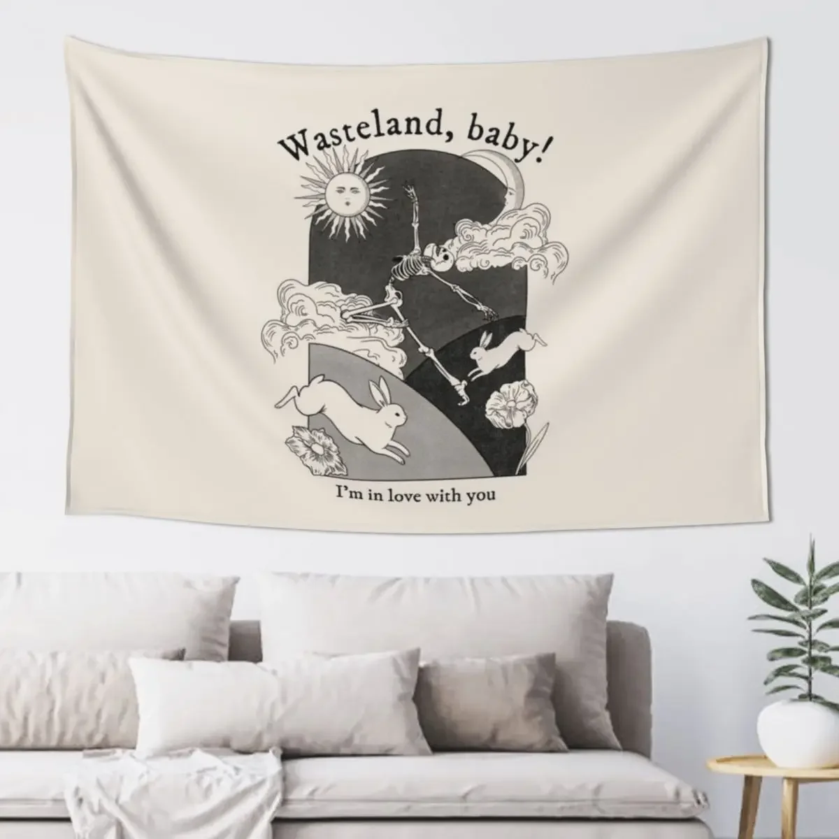 Wasteland, Baby! (I'm in love with u) Tapestry Room Ornaments Aesthetic Decoration Bedroom Decorations Tapestry