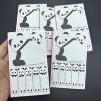 3pcs Memo Pad Bookmark Cartoon Sticky Notes Students Notes Creative Decoration Sticker School Notepad  Novelty Memo Note Pad