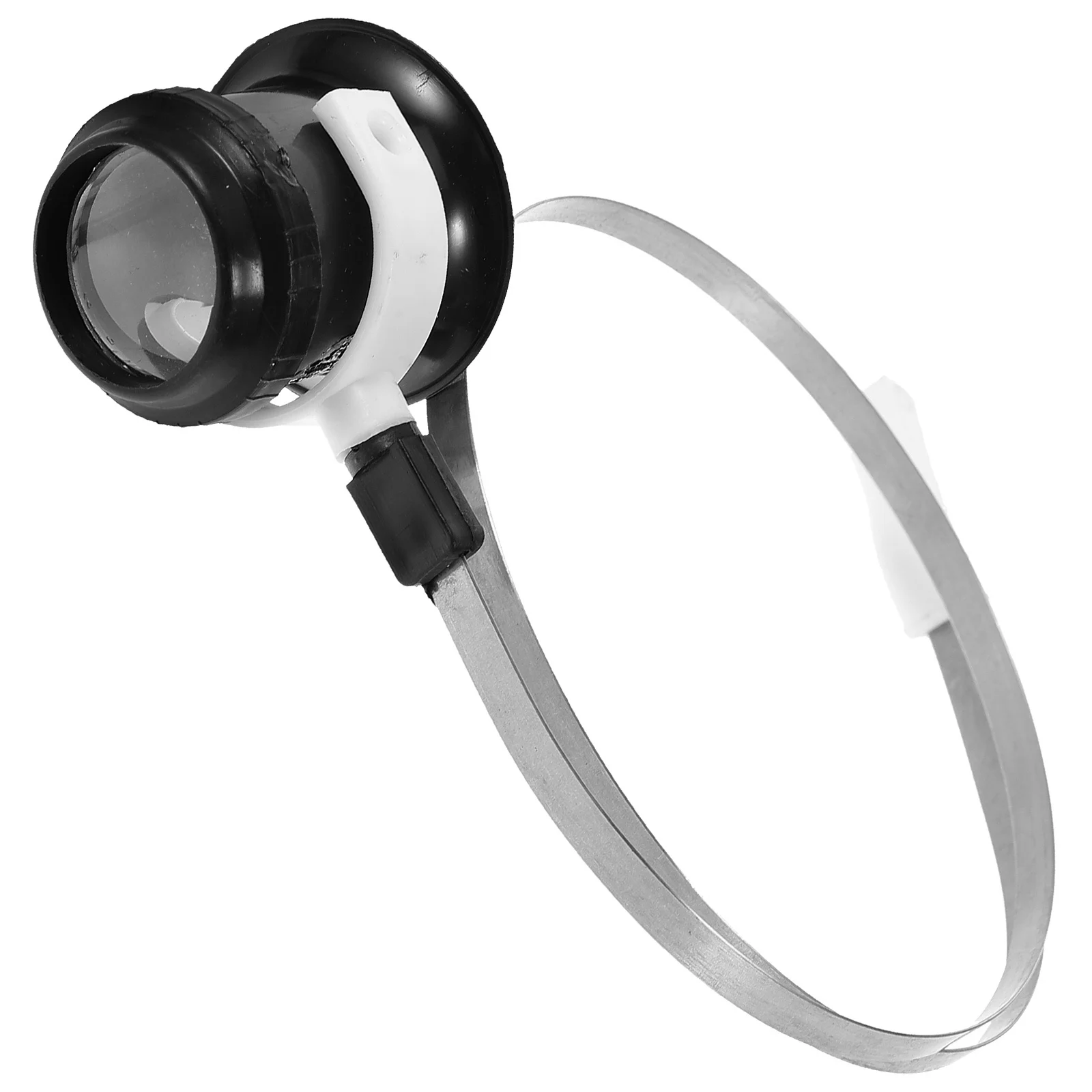 Comoda lente d'ingrandimento per orologio con lente d'ingrandimento per lavori ravvicinati e ispezione di piccoli oggetti Lente d'ingrandimento per gioielli Lente d'ingrandimento per fascia