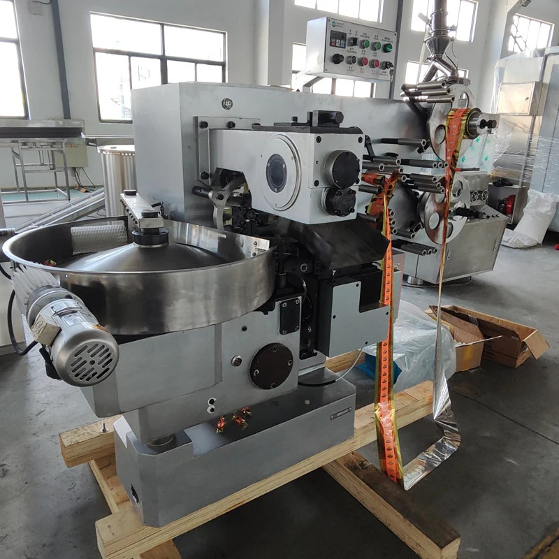 Custom Size Wrapping Film Industrial Candy Double Twist Packing Machine FL Customized