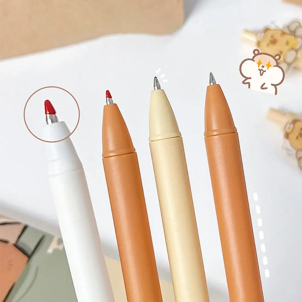 Cute Capybara Press Gel Pens Creative Cartoon Anime Black Ink Signature Pens High Appearance Level Portable Writing Supplies