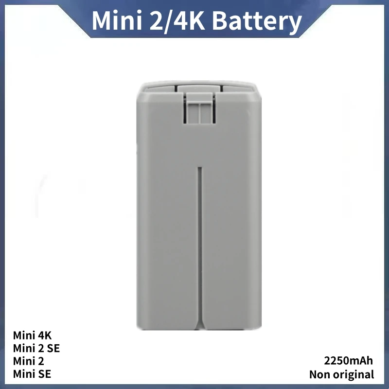 2250mAh Battery For Mini 2 Battery Flight Time 31 Minutes Compatible Mini 4K/SE/2 SE Intelligent Flight Battery Brand New Stock