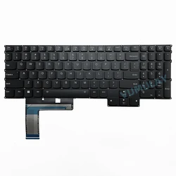US/Russian RGB Backlit Keyboard for Lenovo Legion Pro 7 16IRX8 16IRX8H 82WQ 16ARX8 16ARX8H 16IRX9 16IRX9H 83DE PH5CYPerkey