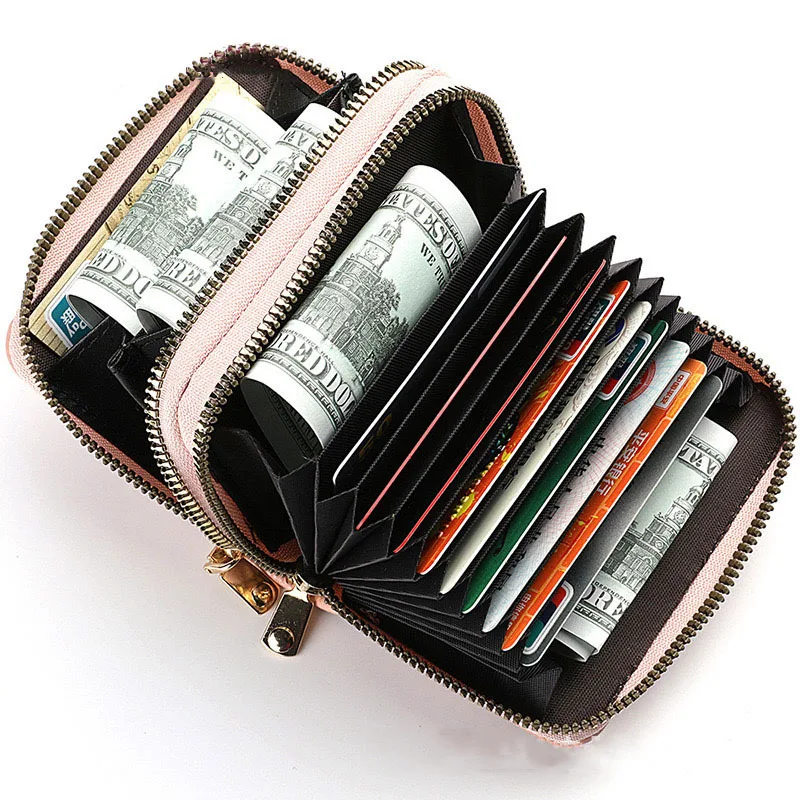 

Women Men Cards Holders PU Business Bank Credit Bus ID Card Holder Cover Coin Pouch Wallets Bag Organizer