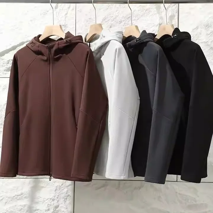 

Tech Fce Windproof Waterproof 3D Tailored Men's Spring Outdoor Hooded Soft ell Jaet Qui Warmth Polyester Jaet
