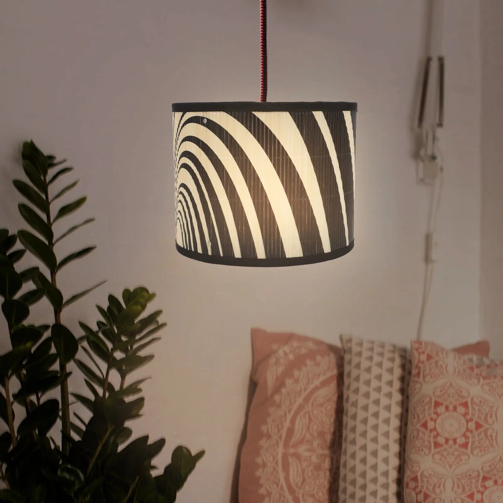 Geometric Lampshade Decorative Light Cover Warm Mood Room Lamp Accessory Replacement Light Shade