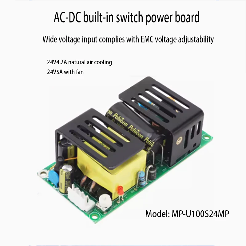 24V5A switch power supply board 120W stabilized power supply module AC to DC certified power supply