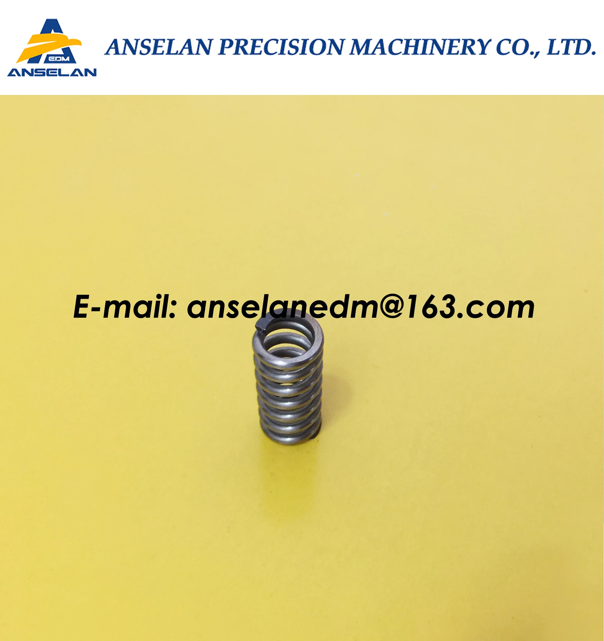 

(2pcs/lot) 100543287 edm Spring lower head L=26mm for CUT200,CUT300 ROBOFIL 240,440 Charmilles edm spare parts 100.543.287 Lower