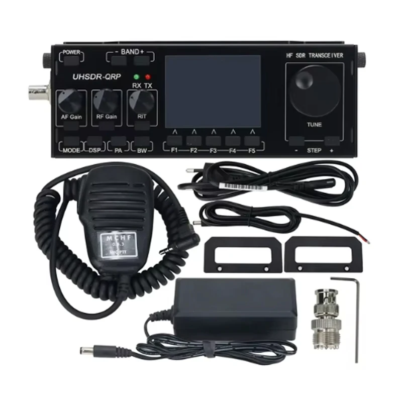 

For New MCHF V0.6.3 15W SDR HF QRP Transceiver SSB CW AM Amateur Ham Radio Receive/Transmit/TUNE/VFO/SPLIT Mode 3.5-30MHz