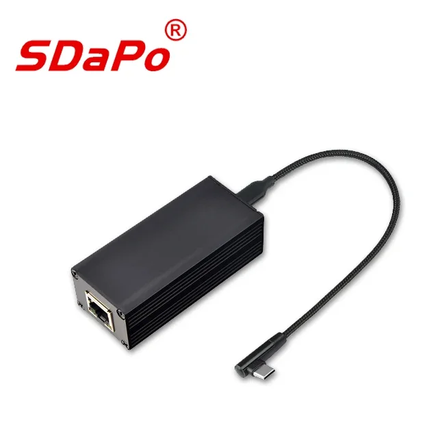 

SDAPO PD2CBT-20V DC/OUT self-adaptation megabit poe to USB-C driver