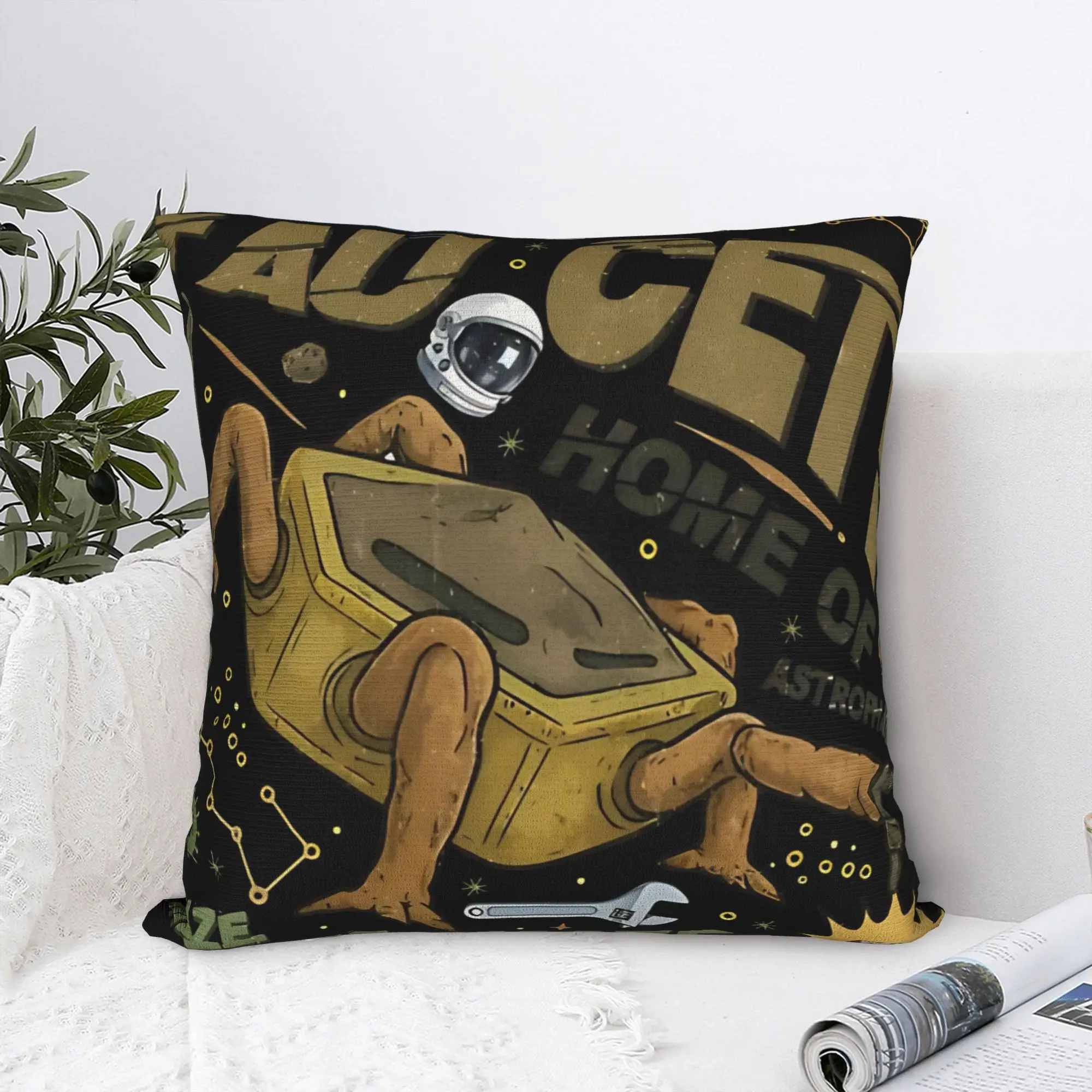 Project Hail Mary  Pillow Cover  Custom Cushion Cover Funny Pillow Case For Living Room Sofa