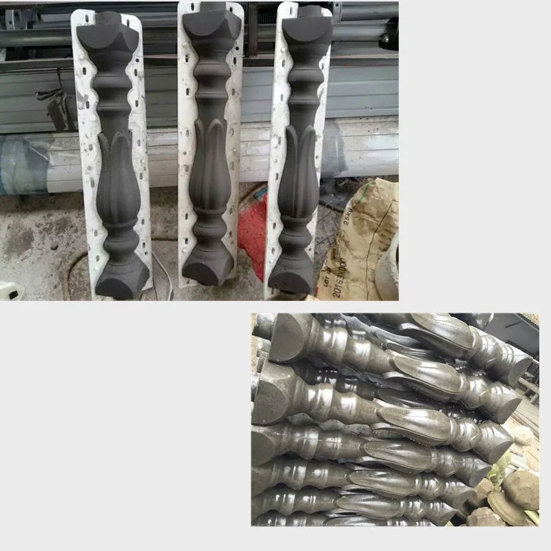 

Roman Column Mold Prefabricated Vase Column Balcony Railing Model European Style Building Formwork Crimping