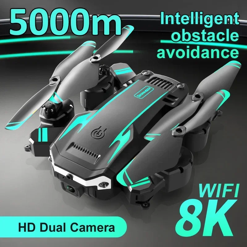 2024 New DS6 Professional Folding Drone HD Camera Wireless Obstacle Avoidance 8K Children's Toy Gift