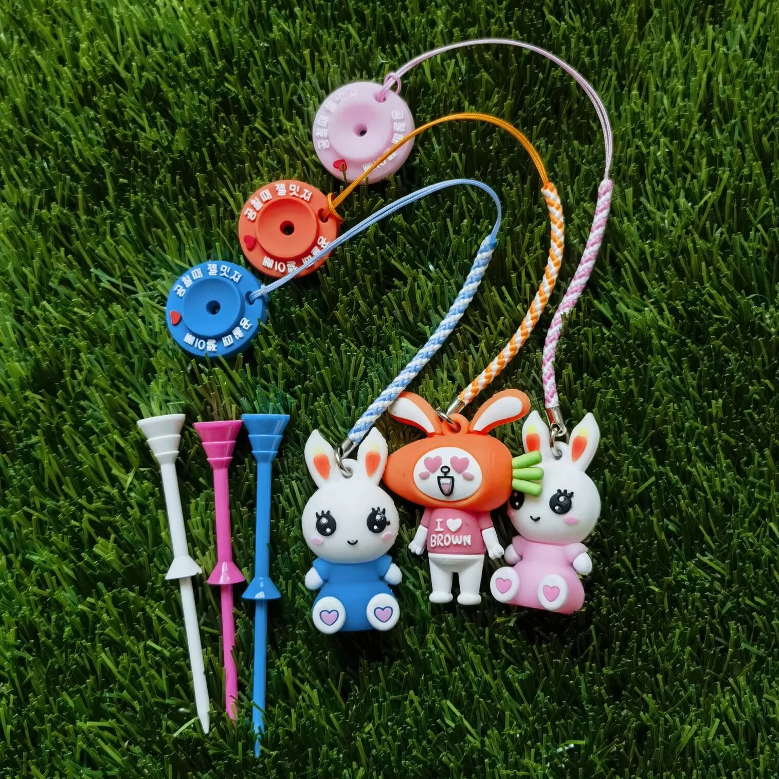 

2025 ular Golf Tee Ball Markers High Quali Golf Ball Clips Anti-Lost Ball Stairs for Golf Swing Practice And Fitn