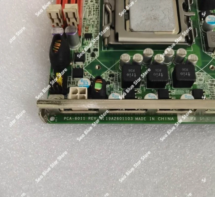 Industrial  board PCA-6011 REV. A1 PCA-6011VG full-length industrial control computer main board used disassembly main board