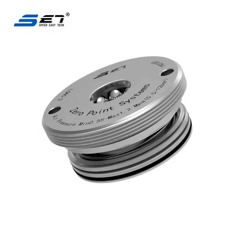 LQNC-2 Automatic Quick Change Locator Thread Embedded Mounting Zero Point Positioner for CNC Lathe Milling Machines