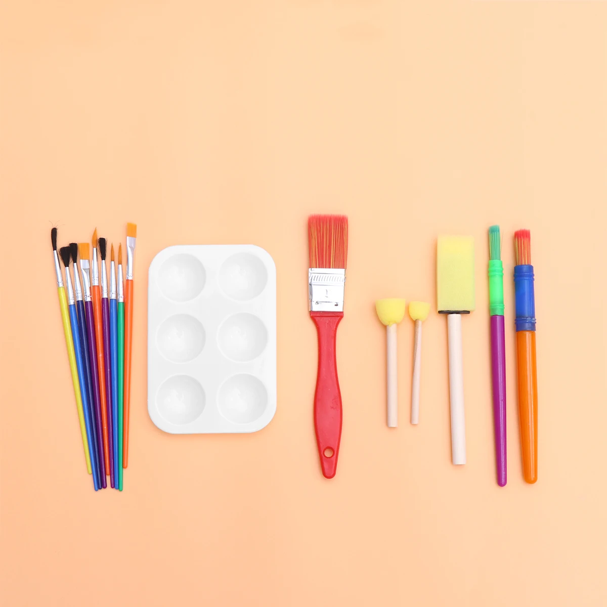 

16Pcs Graffiti Painting Tools Set Multifunctional Doodle Brushes for Students DIY Creative Nylon Brush Set