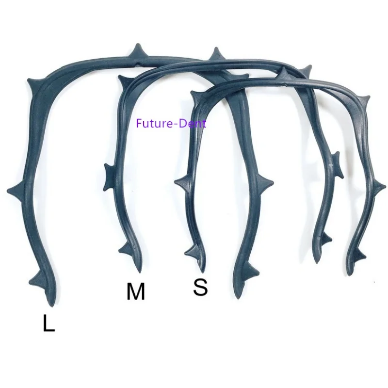 1 Pc Dental Endodontic Rubber Dam Frames Punch Frame Plastic/Stainless Steel U-Shape Face Bow Sheet Holder 6 Types