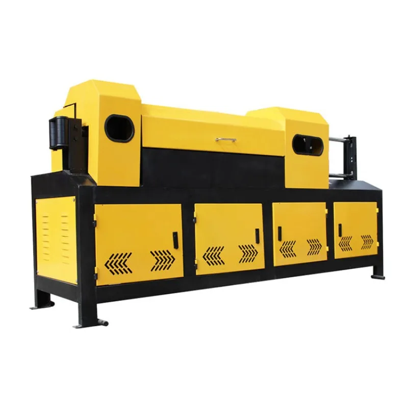 FOB Automatic Rebar Straightening Cutting Machine For 4-10mm Steel Wire Rod High Speed Construction Reinforcing Bar Equipment