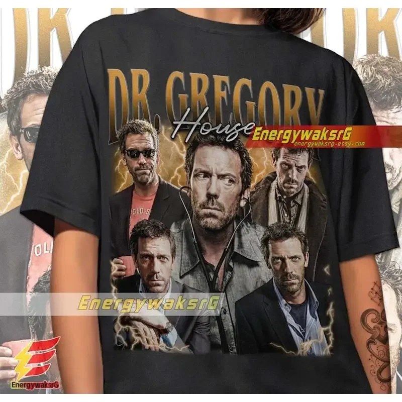 

Dr Gregory House T Shirt Retro Medical Drama Meme S 5XL Multicolor