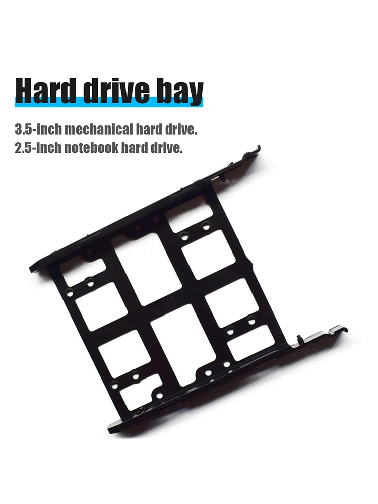 Mounting Bracket Adapter Bracket Plastic Dock Hard Drive Holder HDD SSD for 2.5 inch / 3.5 inch Hard Drive Tray Holder