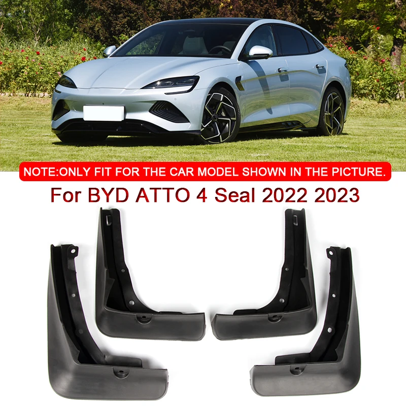 

Для BYD ATTO 4 уплотнения 2022 2023 Стайлинг автомобиля ABS автомобильные брызговики брызговики переднее и заднее крыло автоаксессуары