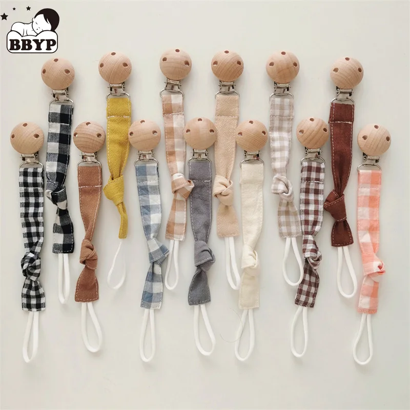 

Baby Pacifier Clip Ribbon Dummy Soother Holder Chains Anti-drop Chain Newborn Toddler Nipple Soother Clip Infant Shower Toy Gift