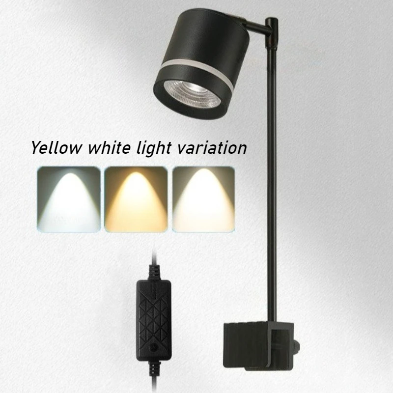 

Clip-On Fish Tank Light Full Spectrum Light Variation Aquarium Lamp Rotatable Aquatic Plants Lamp Fishbowl Ornamental Lights