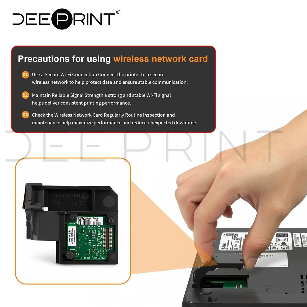 P1112640-239A 802.11ac WiFi Wireless Module for Zebra ZD421C ZD621T 203DPI 300DPI Thermal Desktop Printer | 3-Month Warranty