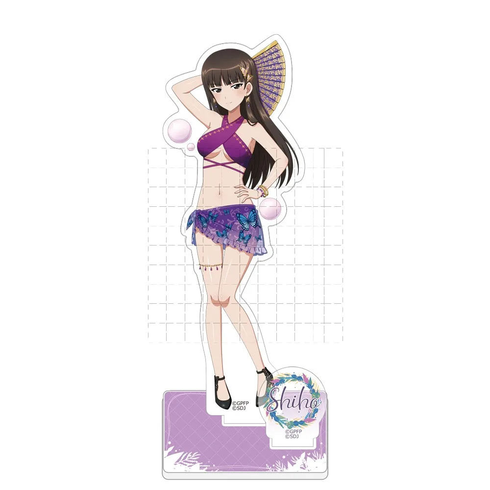 لعبة دارجيلينغ نيشيزومي ميهو ماهو أكريليك حامل دمية أنيمي كاتهووا أنشوفي نيشي كينويو نموذج لجسم لوحة تأثيري لعبة هدية