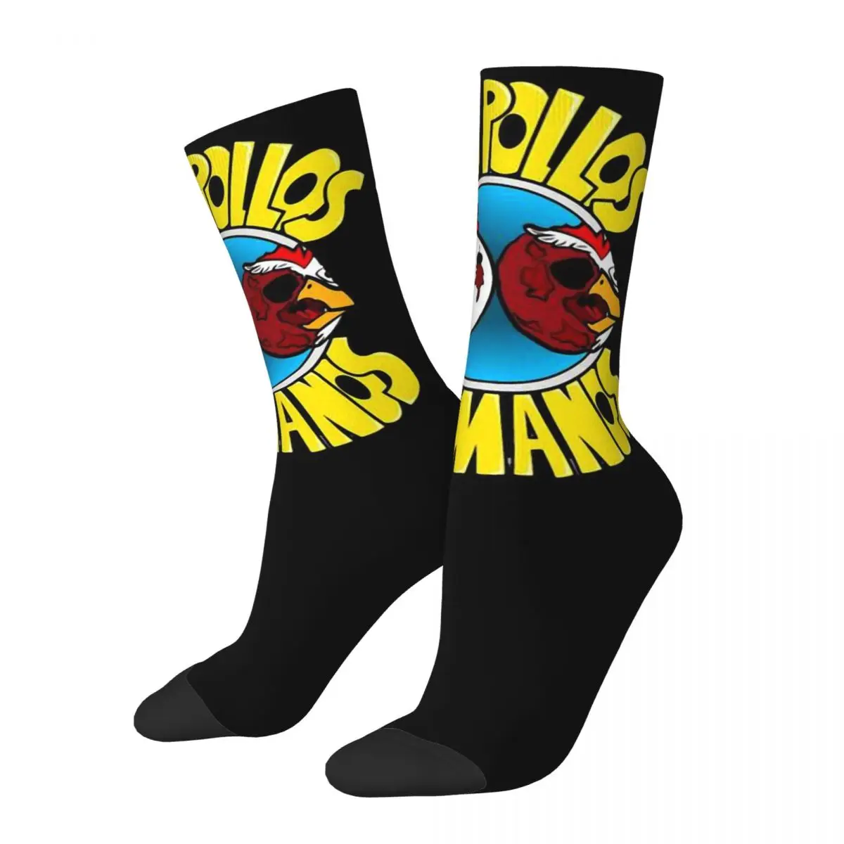 Los Pollos Hermanos Breaking Bad cosy Unisex Socks,Running Happy 3D printing Socks,Street Style Crazy Sock