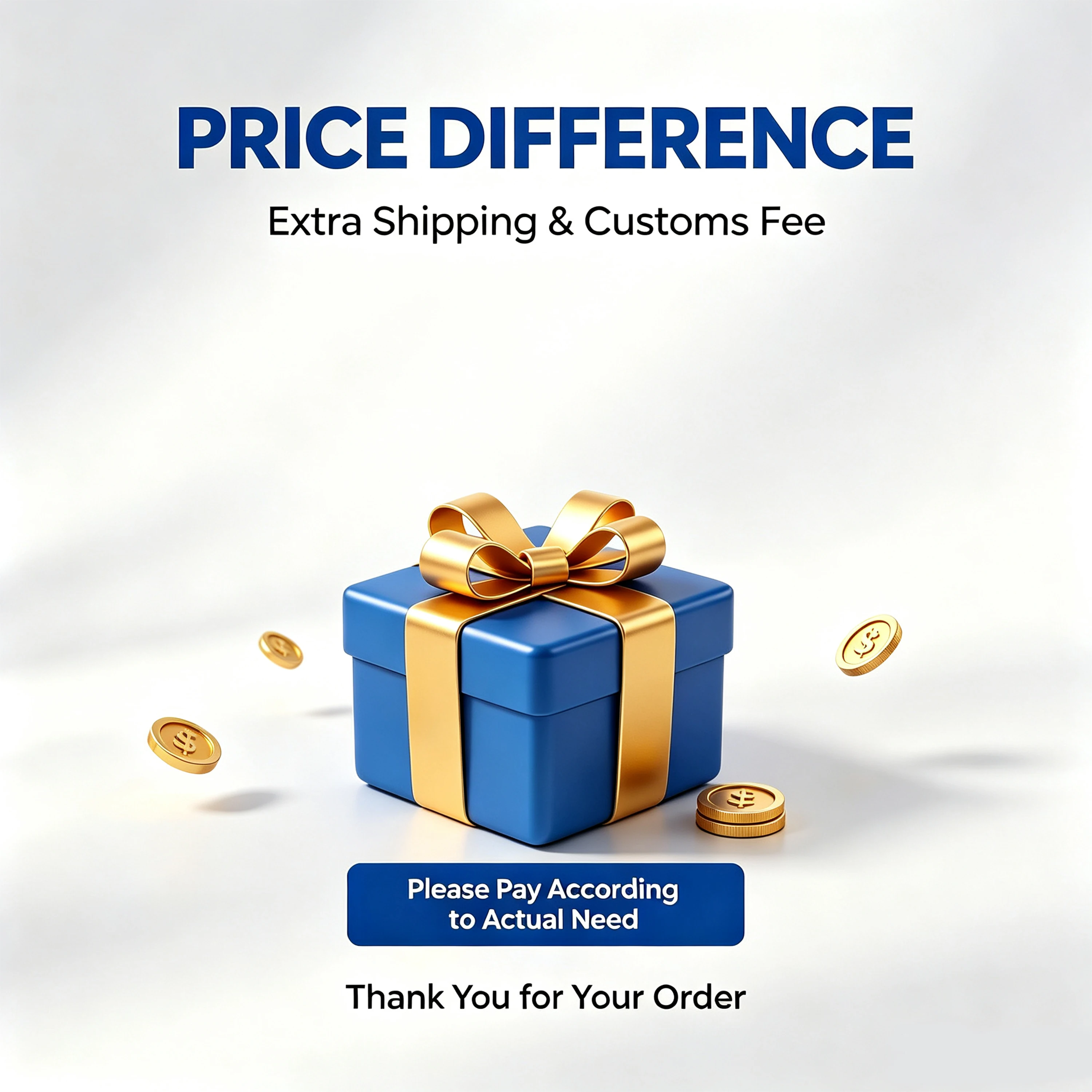 Make up the difference in freight charges