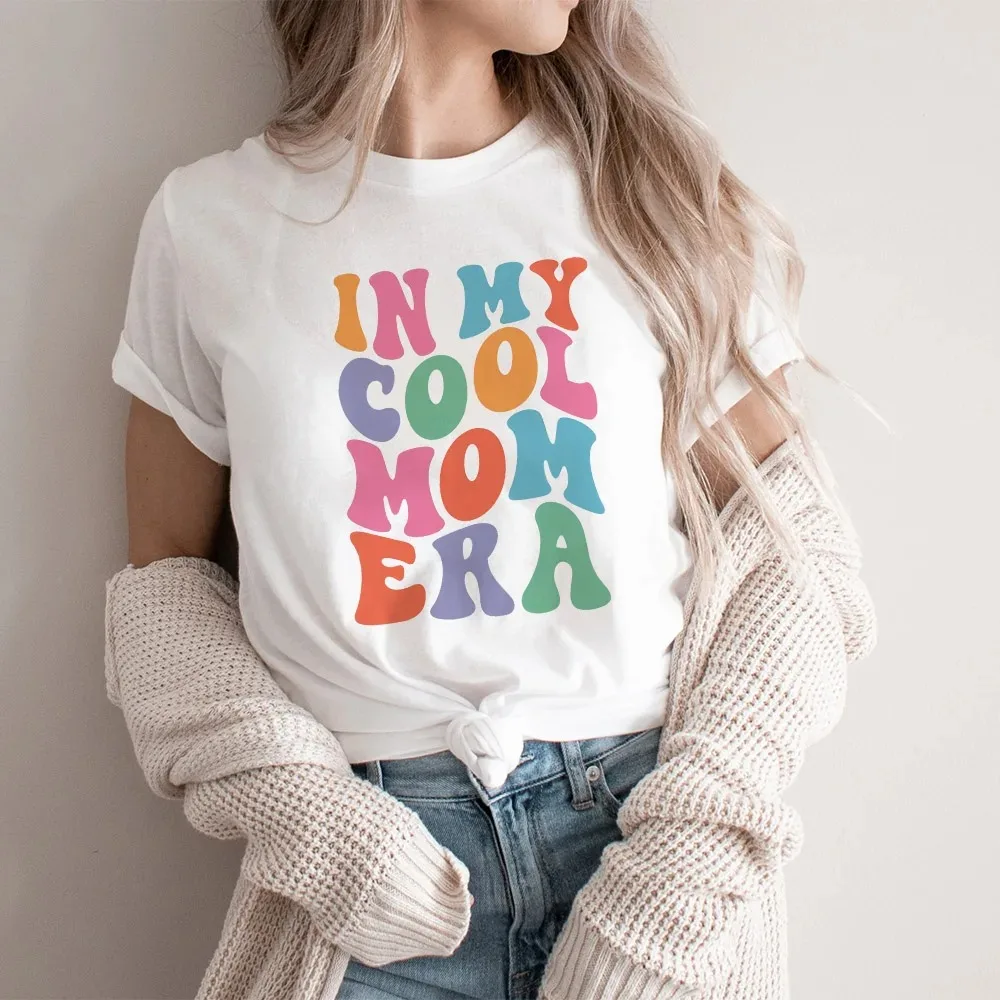 2024 Mother's Day Clothing Supermom 90s Trend T-shirts  New Fashion Mother Gifts Casual Cotton Tops Harajuku Hot Sale 33