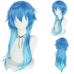 Dramatical Murder DMMD Seragaki Aoba Cosplay Wig Gradient Blue Heat Resistant Synthetic Hair Wig