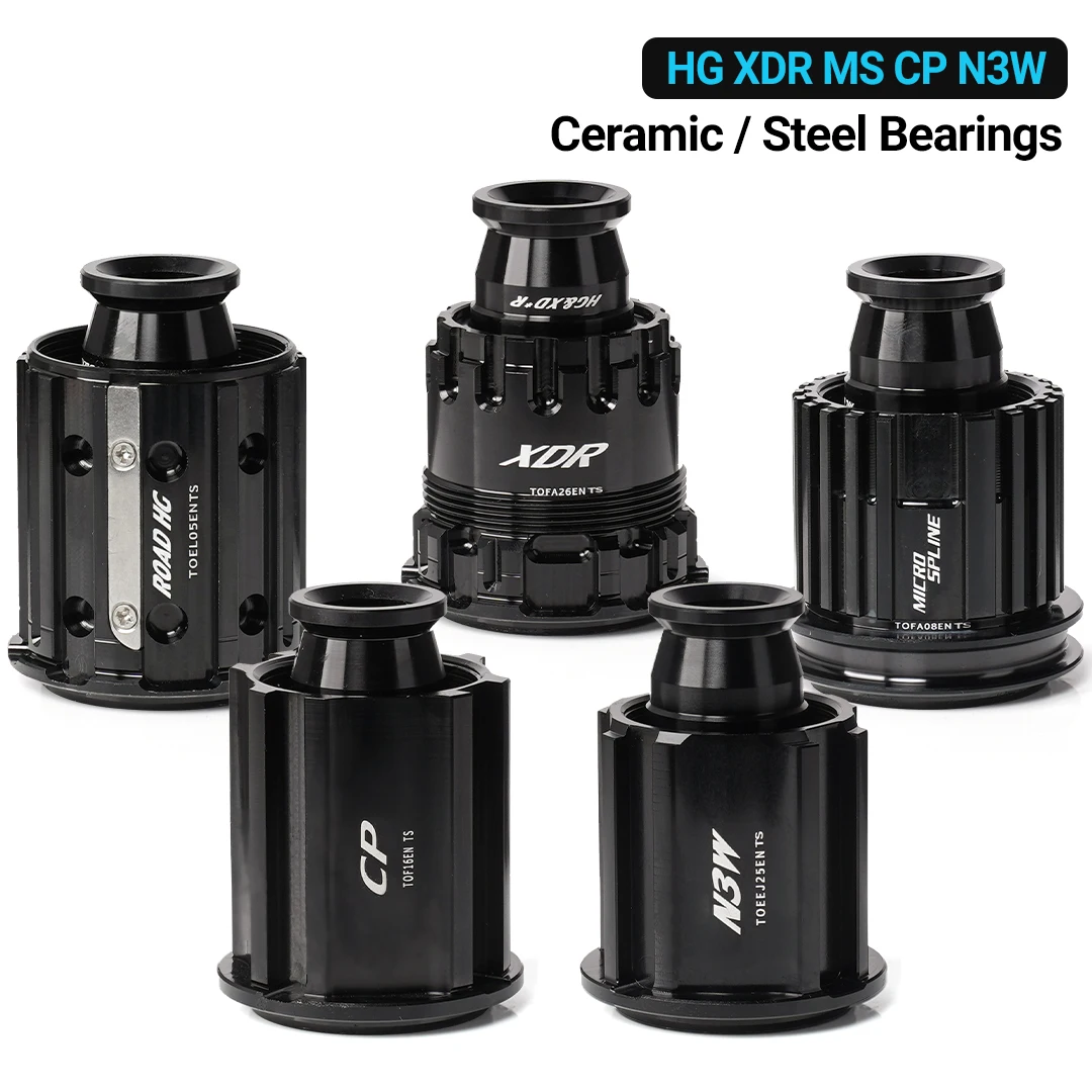 

RD13/RD13M/RD17/RD23/RD34-Center Thru Hub FreeBody Hub Components-Steel/Ceramic-HG/XDR