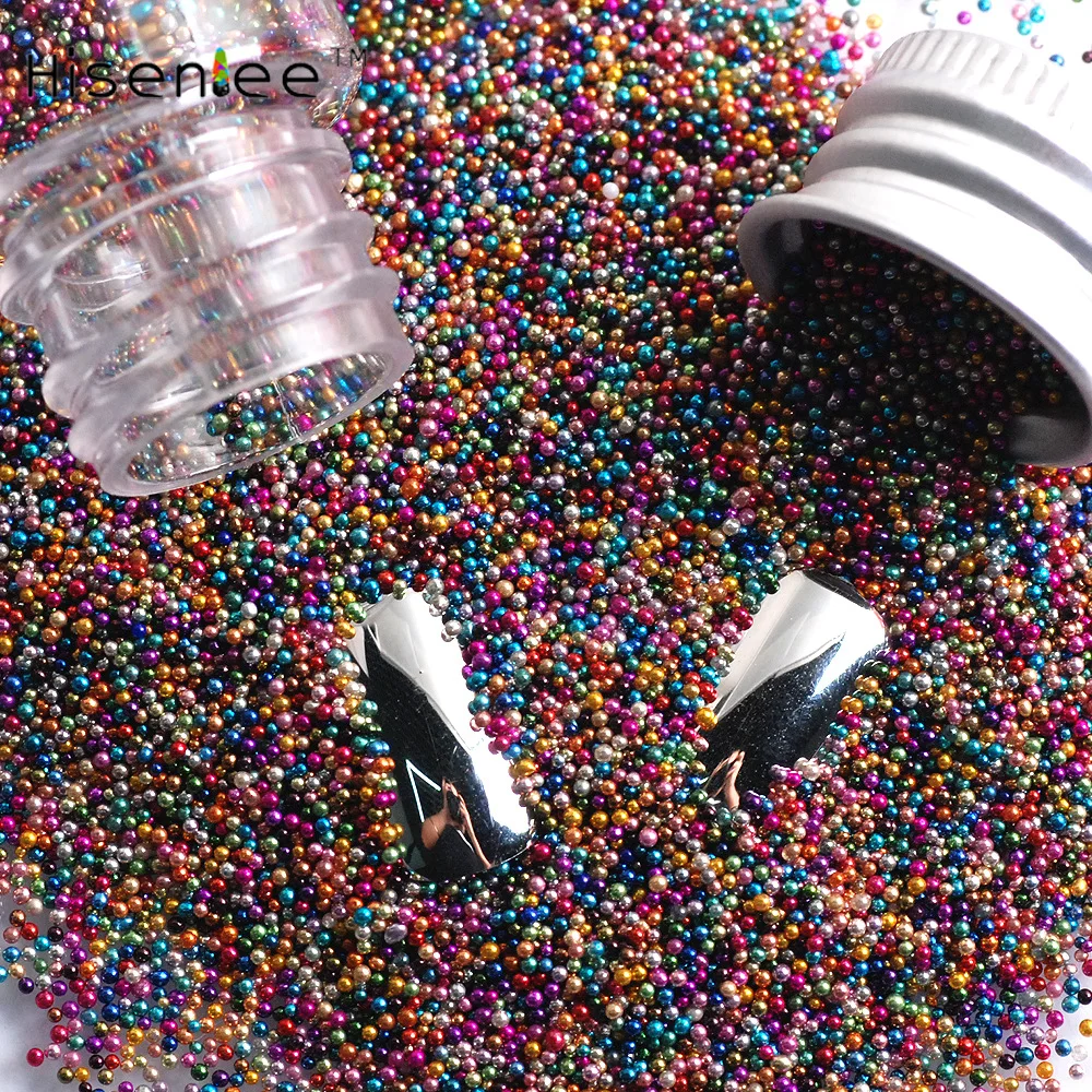 

Wholesale! 450g/pack of Crystal Elf Caviar Beads Rhinestone DIY Nail Art Glass Micro Beads Decorative Supplies