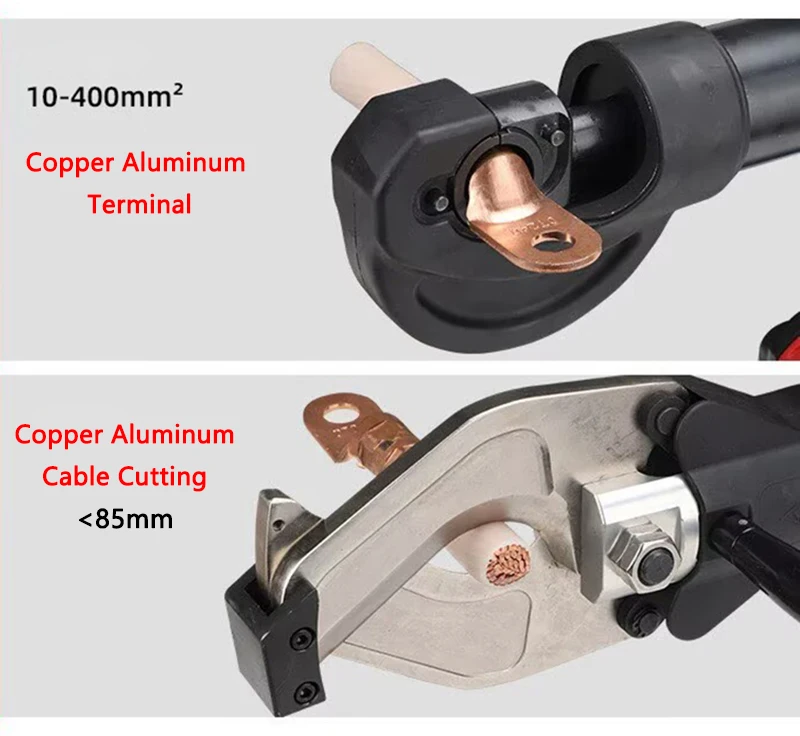 Multifunctional Electric Hydraulic Tools Cable Cutter+Wire Crimping Pliers Wire Cutter+Copper-Aluminum Terminal Crimping Machine