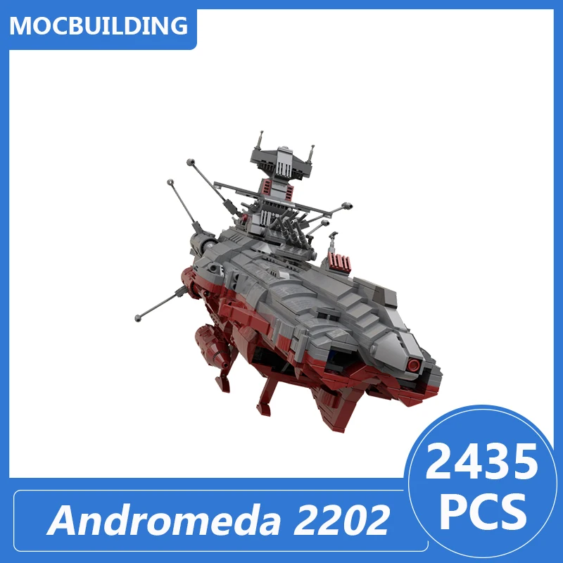 Space Battleship Andromeda 2202 ZZZ-0001 Yamanami Special Model Moc Building Blocks Diy Assemble Bricks Xmas Toys Gifts 2435PCS