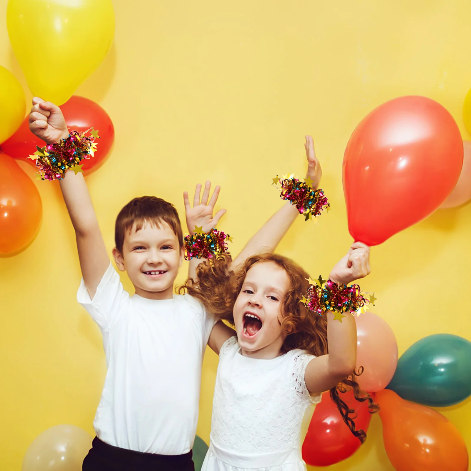 14 قطعة يهتف بوم بومس مشرق الترتر المواد كامل طبطب شكل دائم قوي الزخرفية بوم بومس الهتاف الدعائم #3